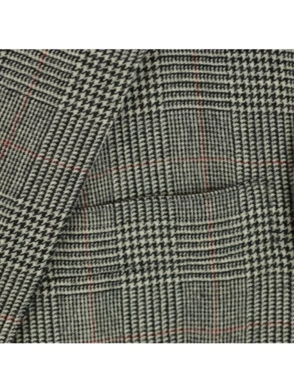 Brooks Brothers BrooksGate Men's 39R Gray Prince of Wales Plaid Wool Jacket